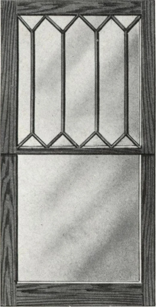 An illustration from General catalog 1917 including official sash and door price list, 1917, leaf 40