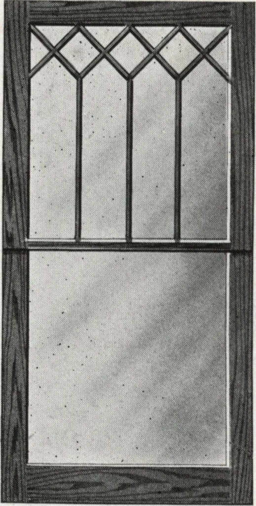 An illustration from General catalog 1917 including official sash and door price list, 1917, leaf 41