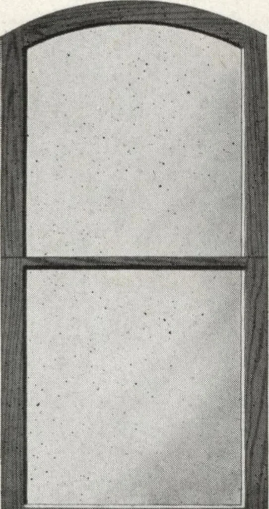 An illustration from General catalog 1917 including official sash and door price list, 1917, leaf 42