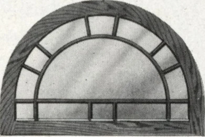 An illustration from General catalog 1917 including official sash and door price list, 1917, leaf 46