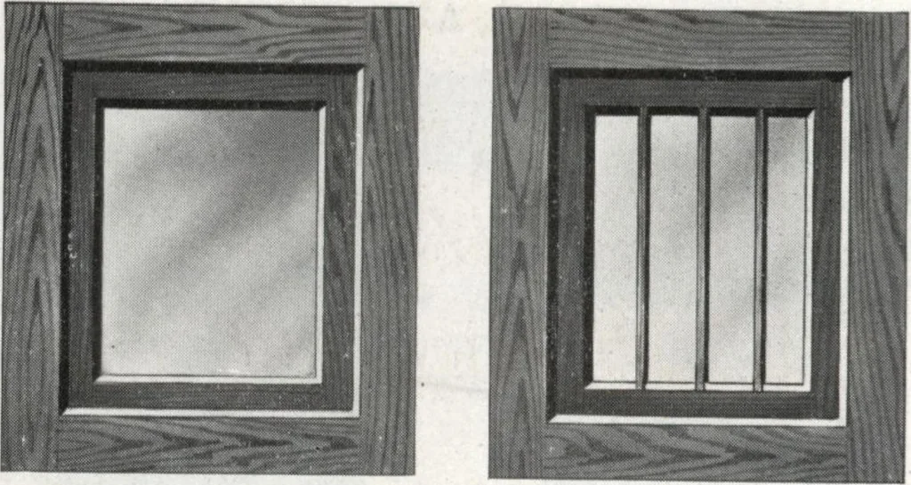 An illustration from General catalog 1917 including official sash and door price list, 1917, leaf 47