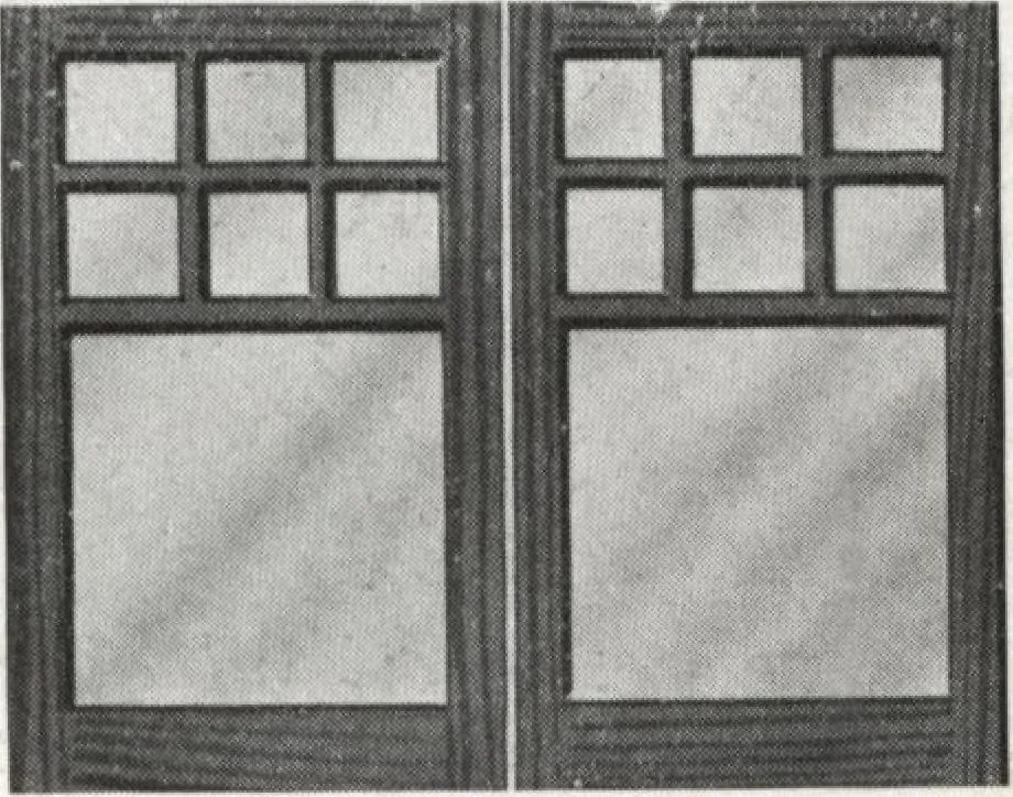 An illustration from General catalog 1917 including official sash and door price list, 1917, leaf 48