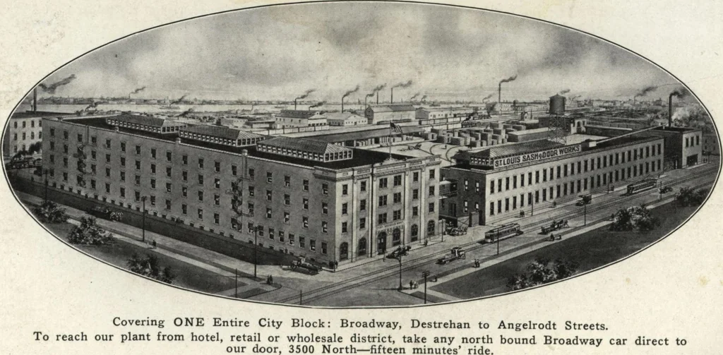An illustration from General catalog 1917 including official sash and door price list, 1917, leaf 5