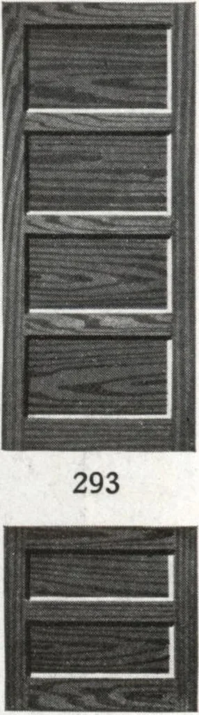 An illustration from General catalog 1917 including official sash and door price list, 1917, leaf 57
