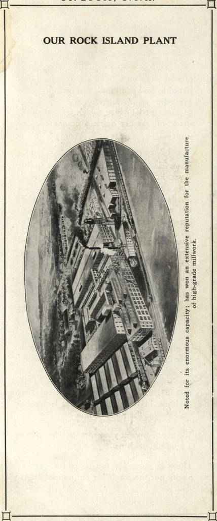 An illustration from General catalog 1917 including official sash and door price list, 1917, leaf 6