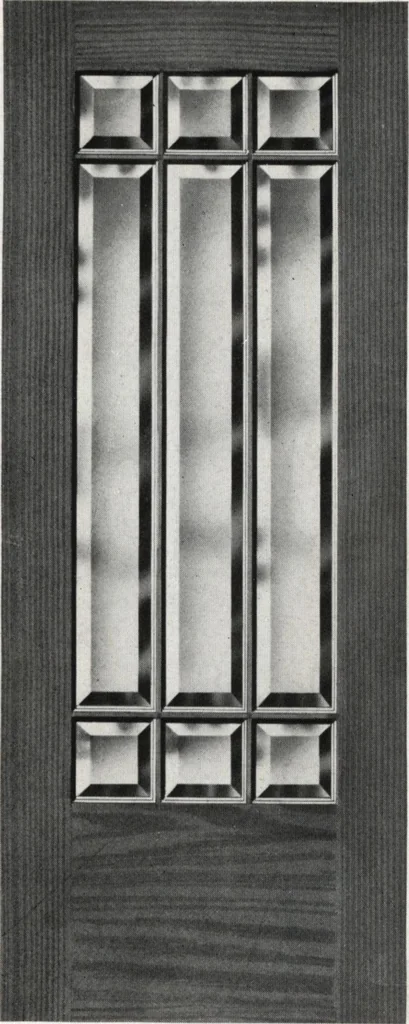 An illustration from General catalog 1917 including official sash and door price list, 1917, leaf 76
