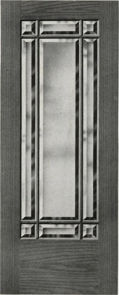 An illustration from General catalog 1917 including official sash and door price list, 1917, leaf 78