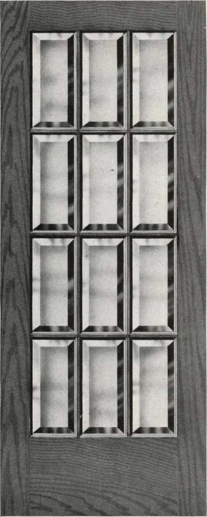 An illustration from General catalog 1917 including official sash and door price list, 1917, leaf 81