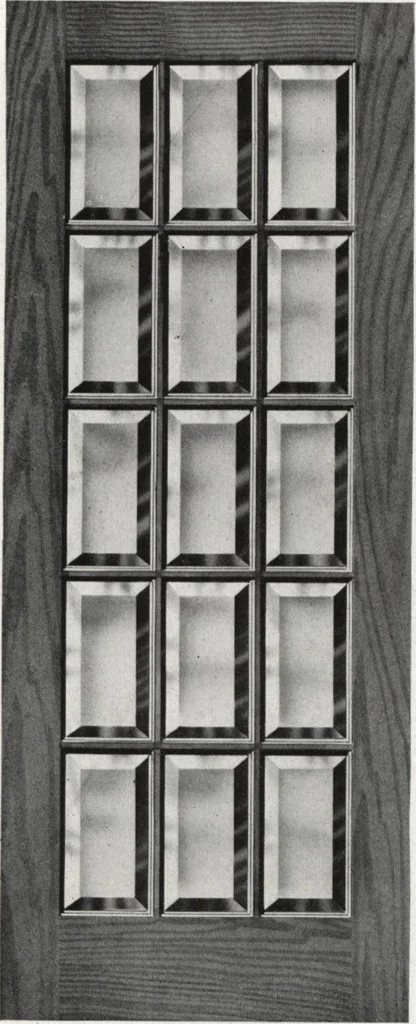 An illustration from General catalog 1917 including official sash and door price list, 1917, leaf 82