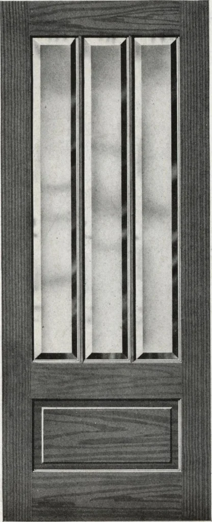 An illustration from General catalog 1917 including official sash and door price list, 1917, leaf 86