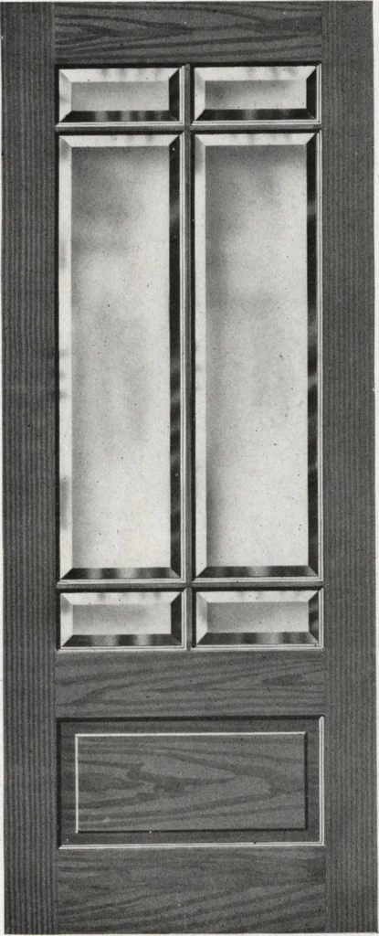 An illustration from General catalog 1917 including official sash and door price list, 1917, leaf 88