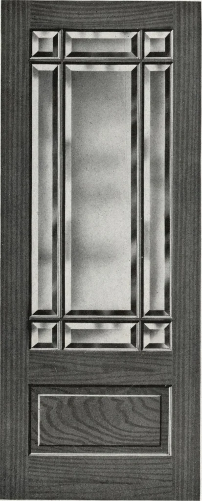 An illustration from General catalog 1917 including official sash and door price list, 1917, leaf 89