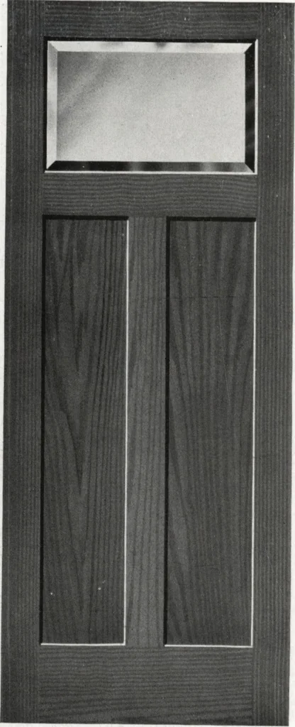 An illustration from General catalog 1917 including official sash and door price list, 1917, leaf 91
