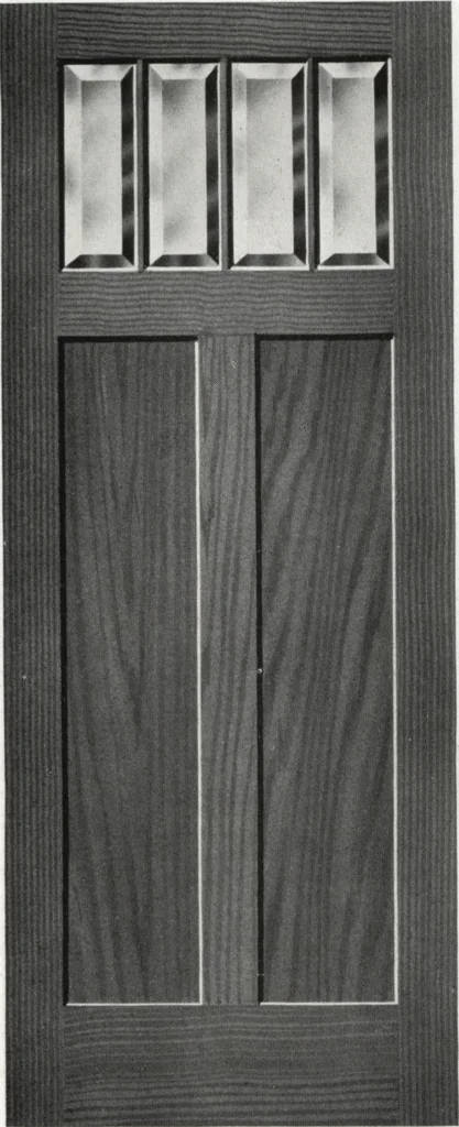 An illustration from General catalog 1917 including official sash and door price list, 1917, leaf 92