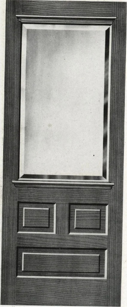 An illustration from General catalog 1917 including official sash and door price list, 1917, leaf 95
