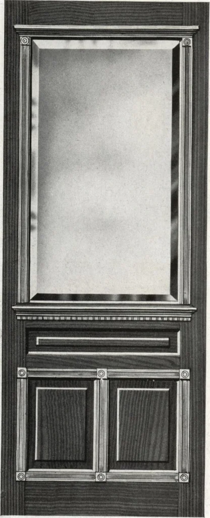 An illustration from General catalog 1917 including official sash and door price list, 1917, leaf 97