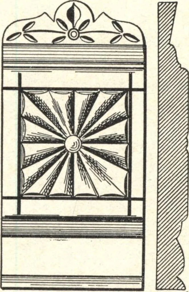 An illustration from General catalogue of E.L. Roberts & Co., wholesale manufacturers of doors, glazed sash, blinds: no. 600, 1908, leaf 108