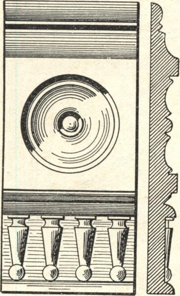 An illustration from General catalogue of E.L. Roberts & Co., wholesale manufacturers of doors, glazed sash, blinds: no. 600, 1908, leaf 108