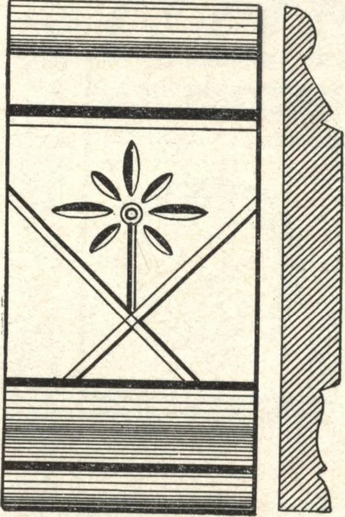 An illustration from General catalogue of E.L. Roberts & Co., wholesale manufacturers of doors, glazed sash, blinds: no. 600, 1908, leaf 109