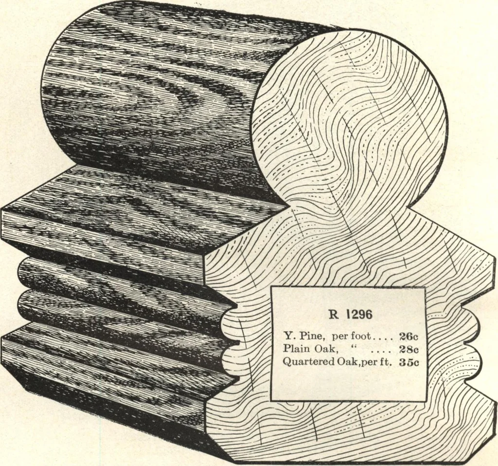 An illustration from General catalogue of E.L. Roberts & Co., wholesale manufacturers of doors, glazed sash, blinds: no. 600, 1908, leaf 133