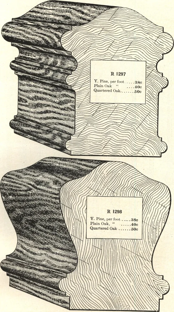 An illustration from General catalogue of E.L. Roberts & Co., wholesale manufacturers of doors, glazed sash, blinds: no. 600, 1908, leaf 134