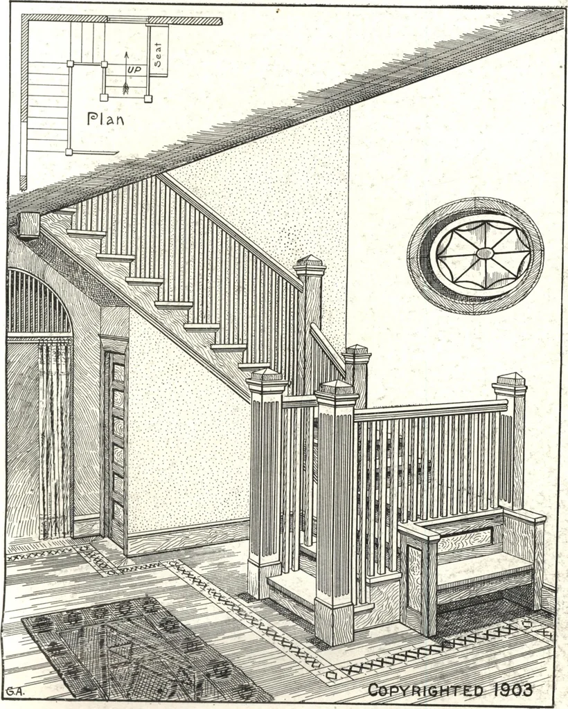 An illustration from General catalogue of E.L. Roberts & Co., wholesale manufacturers of doors, glazed sash, blinds: no. 600, 1908, leaf 144