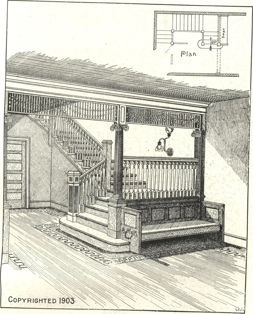 An illustration from General catalogue of E.L. Roberts & Co., wholesale manufacturers of doors, glazed sash, blinds: no. 600, 1908, leaf 148
