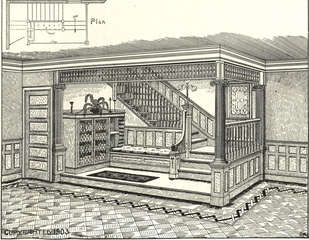 An illustration from General catalogue of E.L. Roberts & Co., wholesale manufacturers of doors, glazed sash, blinds: no. 600, 1908, leaf 155