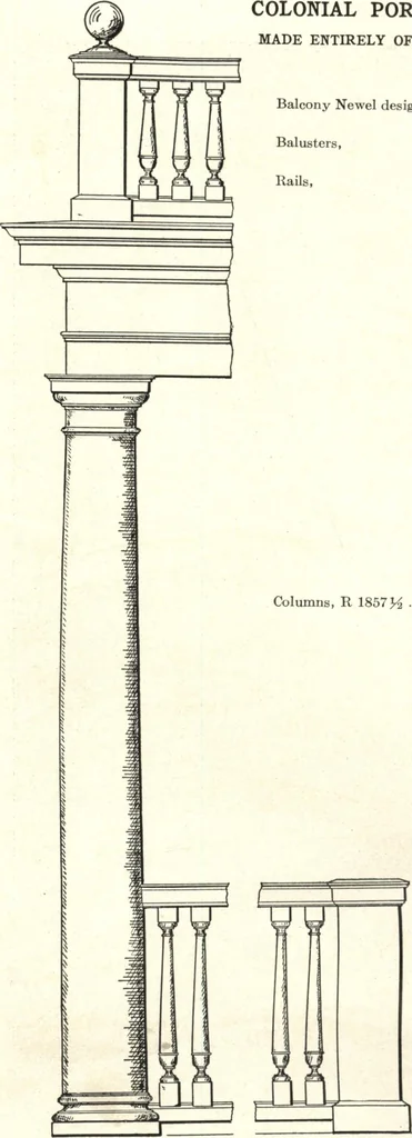 An illustration from General catalogue of E.L. Roberts & Co., wholesale manufacturers of doors, glazed sash, blinds: no. 600, 1908, leaf 177
