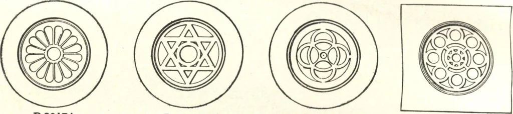 An illustration from General catalogue of E.L. Roberts & Co., wholesale manufacturers of doors, glazed sash, blinds: no. 600, 1908, leaf 197