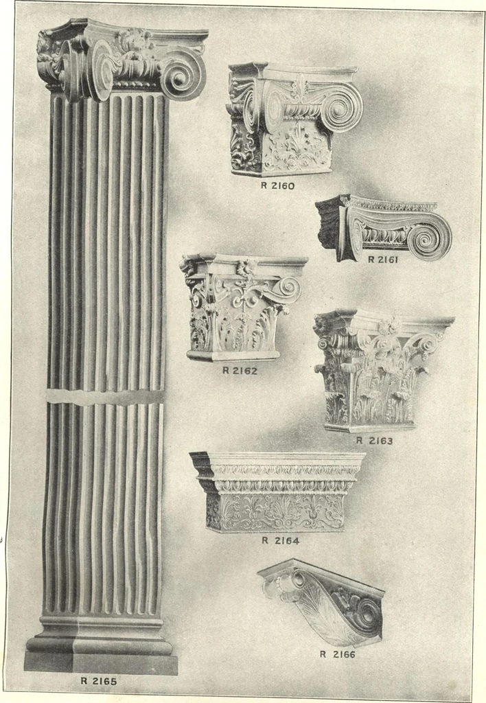 An illustration from General catalogue of E.L. Roberts & Co., wholesale manufacturers of doors, glazed sash, blinds: no. 600, 1908, leaf 204
