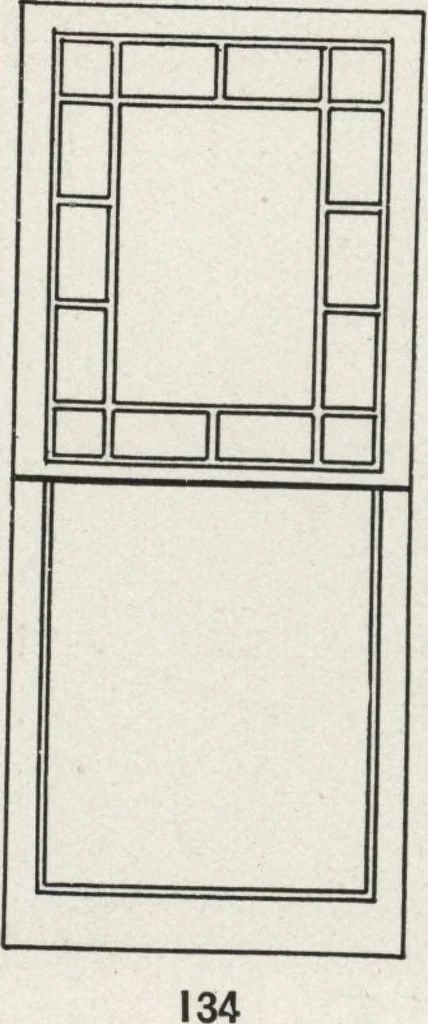 An illustration from General catalogue of E.L. Roberts & Co., wholesale manufacturers of doors, glazed sash, blinds: no. 600, 1908, leaf 21