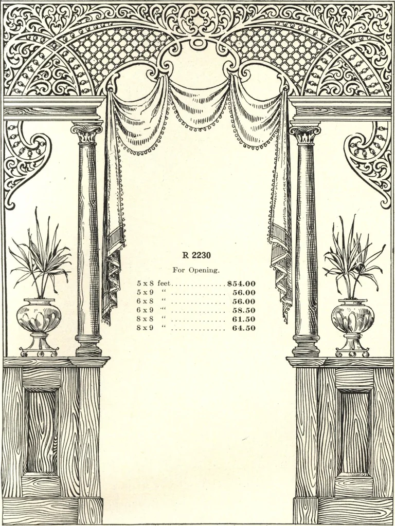 An illustration from General catalogue of E.L. Roberts & Co., wholesale manufacturers of doors, glazed sash, blinds: no. 600, 1908, leaf 214