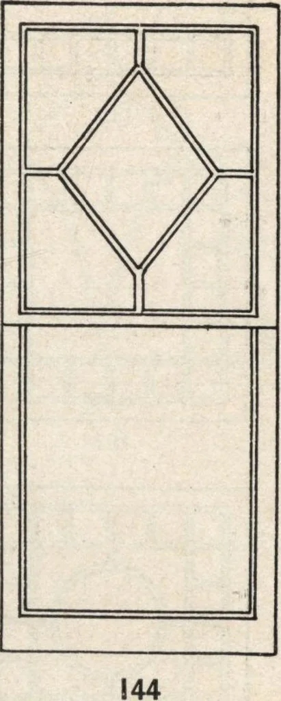 An illustration from General catalogue of E.L. Roberts & Co., wholesale manufacturers of doors, glazed sash, blinds: no. 600, 1908, leaf 22