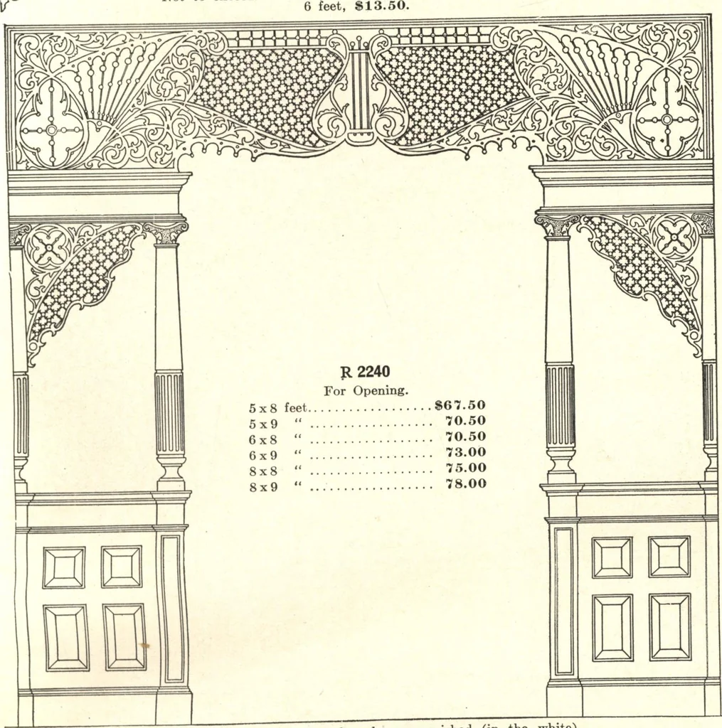 An illustration from General catalogue of E.L. Roberts & Co., wholesale manufacturers of doors, glazed sash, blinds: no. 600, 1908, leaf 220