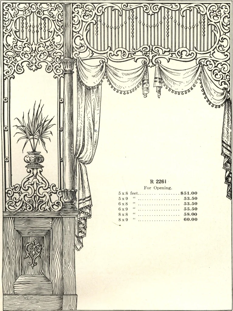 An illustration from General catalogue of E.L. Roberts & Co., wholesale manufacturers of doors, glazed sash, blinds: no. 600, 1908, leaf 230