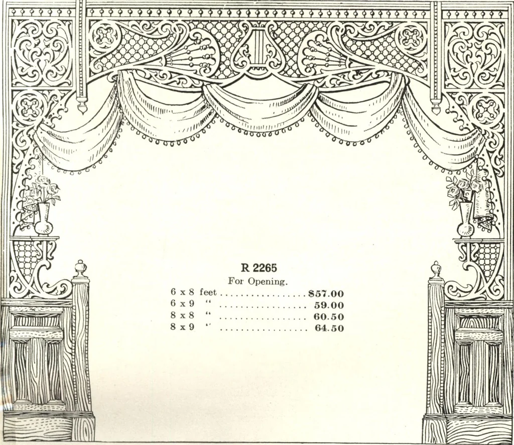 An illustration from General catalogue of E.L. Roberts & Co., wholesale manufacturers of doors, glazed sash, blinds: no. 600, 1908, leaf 232