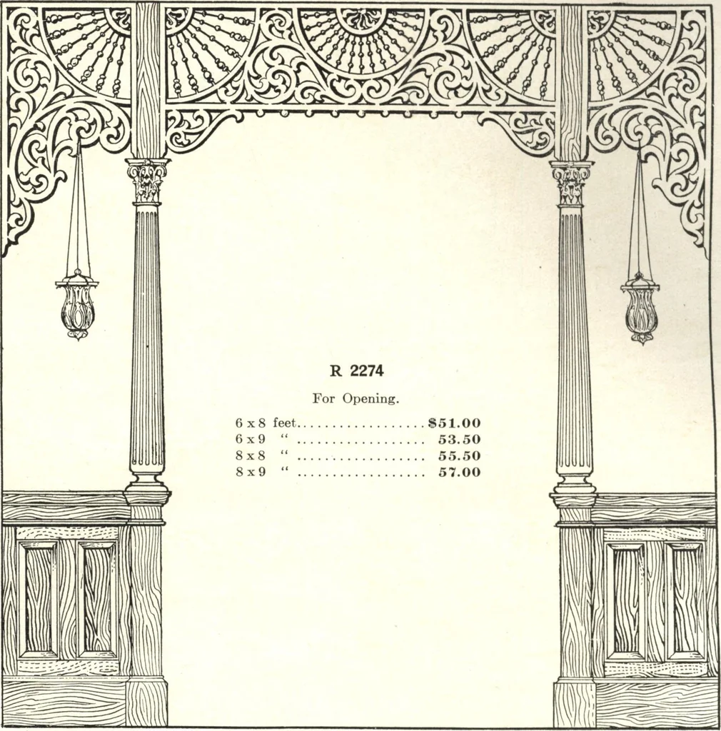 An illustration from General catalogue of E.L. Roberts & Co., wholesale manufacturers of doors, glazed sash, blinds: no. 600, 1908, leaf 236