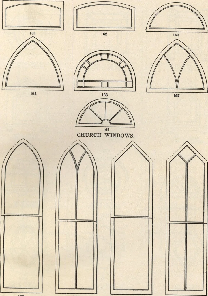 An illustration from General catalogue of E.L. Roberts & Co., wholesale manufacturers of doors, glazed sash, blinds: no. 600, 1908, leaf 24
