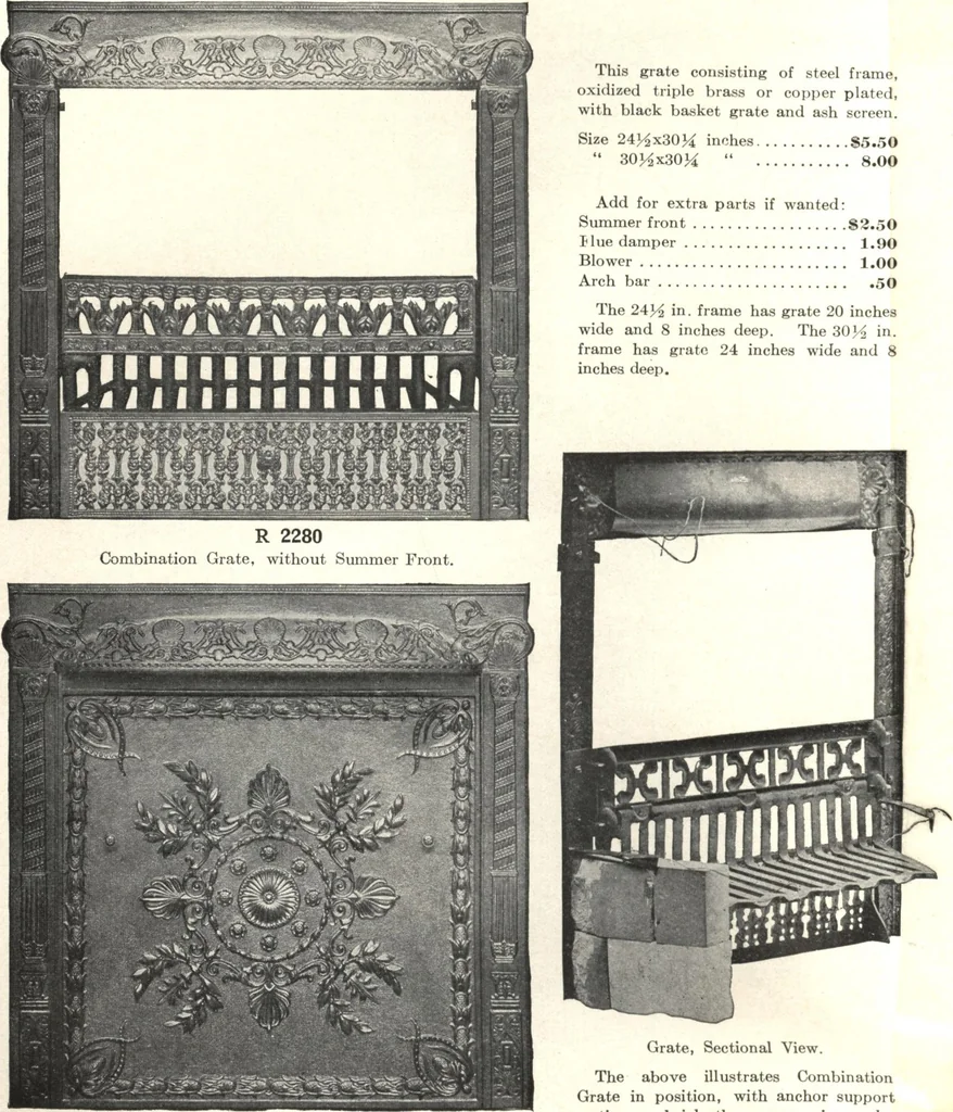 An illustration from General catalogue of E.L. Roberts & Co., wholesale manufacturers of doors, glazed sash, blinds: no. 600, 1908, leaf 246