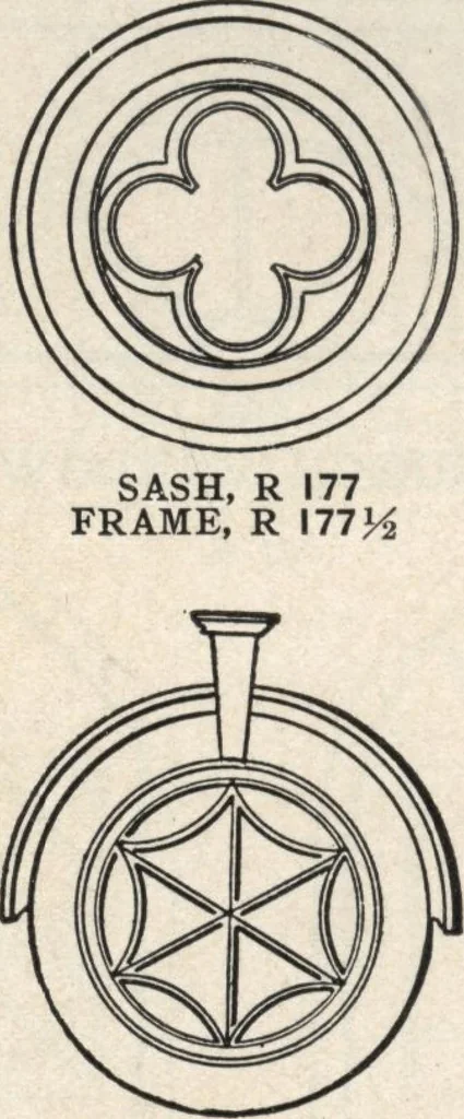 An illustration from General catalogue of E.L. Roberts & Co., wholesale manufacturers of doors, glazed sash, blinds: no. 600, 1908, leaf 25