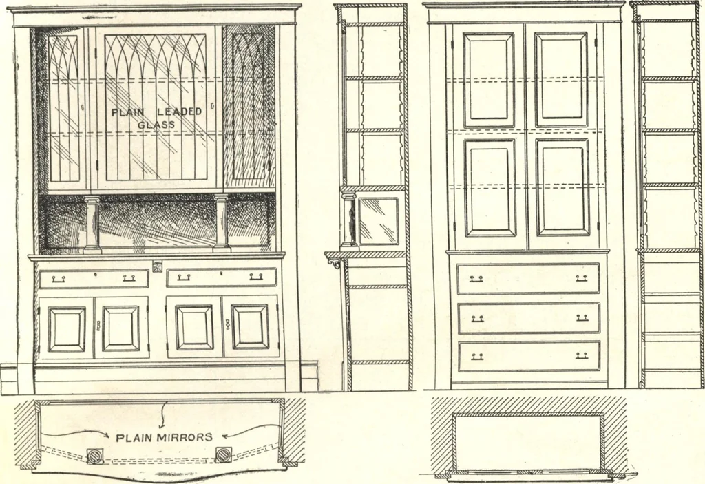 An illustration from General catalogue of E.L. Roberts & Co., wholesale manufacturers of doors, glazed sash, blinds: no. 600, 1908, leaf 297