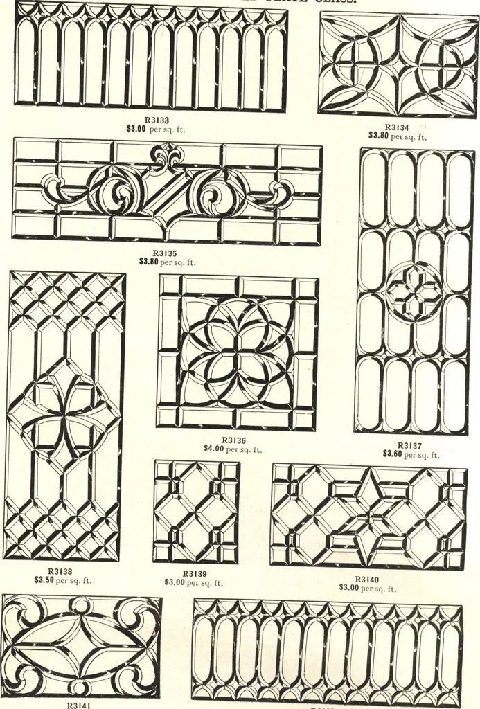 An illustration from General catalogue of E.L. Roberts & Co., wholesale manufacturers of doors, glazed sash, blinds: no. 600, 1908, leaf 306