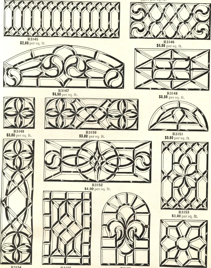 An illustration from General catalogue of E.L. Roberts & Co., wholesale manufacturers of doors, glazed sash, blinds: no. 600, 1908, leaf 307