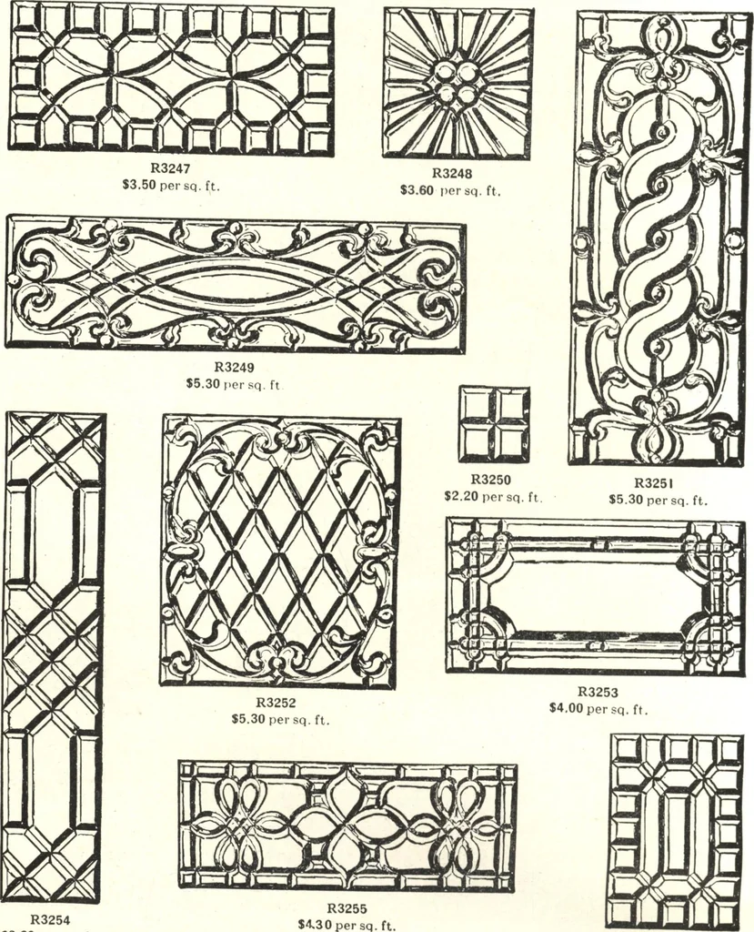 An illustration from General catalogue of E.L. Roberts & Co., wholesale manufacturers of doors, glazed sash, blinds: no. 600, 1908, leaf 310