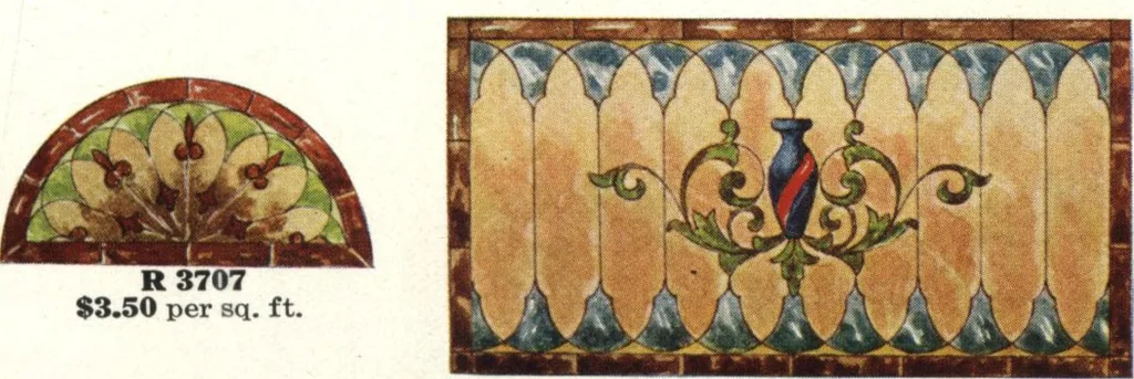 An illustration from General catalogue of E.L. Roberts & Co., wholesale manufacturers of doors, glazed sash, blinds: no. 600, 1908, leaf 311