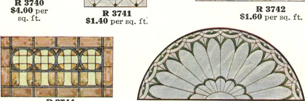 An illustration from General catalogue of E.L. Roberts & Co., wholesale manufacturers of doors, glazed sash, blinds: no. 600, 1908, leaf 314