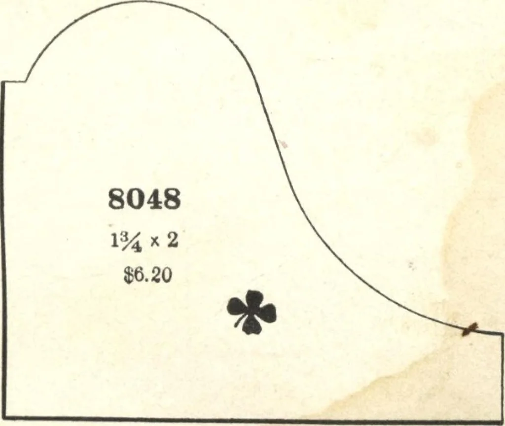 An illustration from General catalogue of E.L. Roberts & Co., wholesale manufacturers of doors, glazed sash, blinds: no. 600, 1908, leaf 339