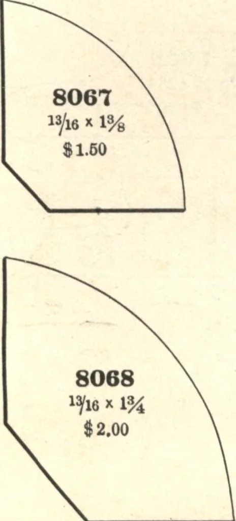 An illustration from General catalogue of E.L. Roberts & Co., wholesale manufacturers of doors, glazed sash, blinds: no. 600, 1908, leaf 341