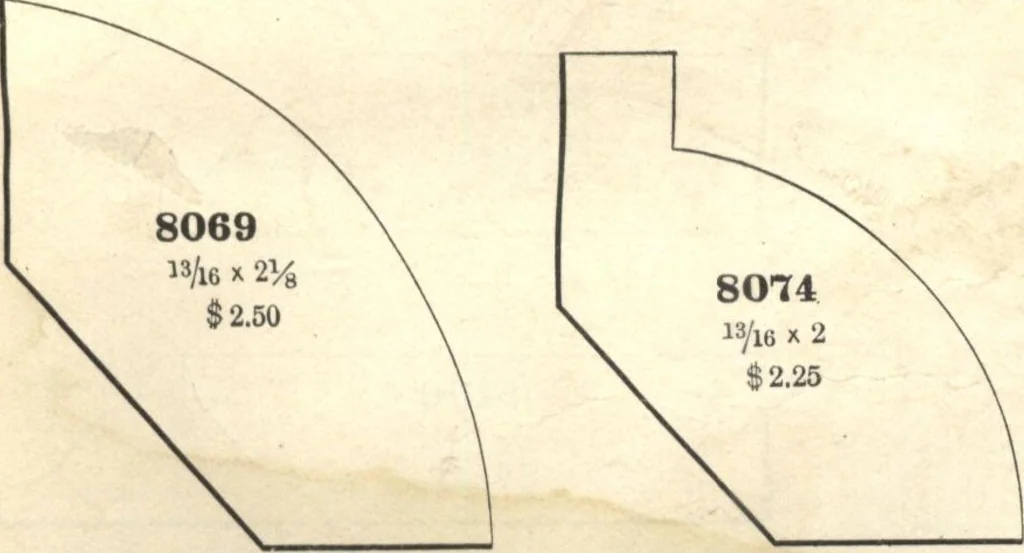 An illustration from General catalogue of E.L. Roberts & Co., wholesale manufacturers of doors, glazed sash, blinds: no. 600, 1908, leaf 341